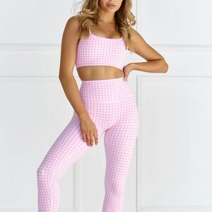 Astoria LUXE BALANCE- Pink Gingham - ENTIRE SET